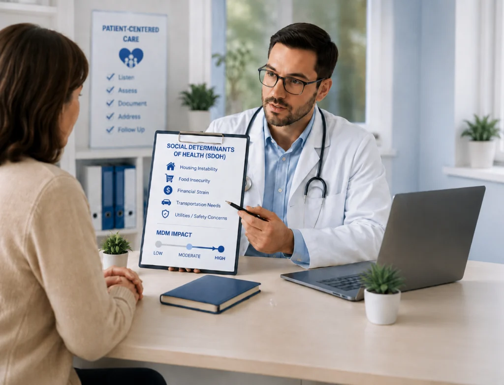 Social Determinants of Health and MDM Impact in Family Medicine