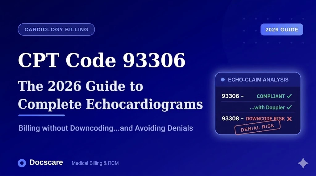 The 2026 Guide to Billing a Complete Echocardiogram Without Downcoding