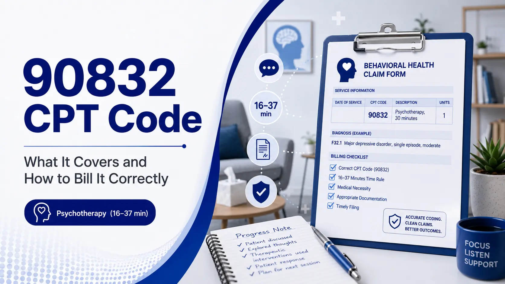 90832 CPT Code