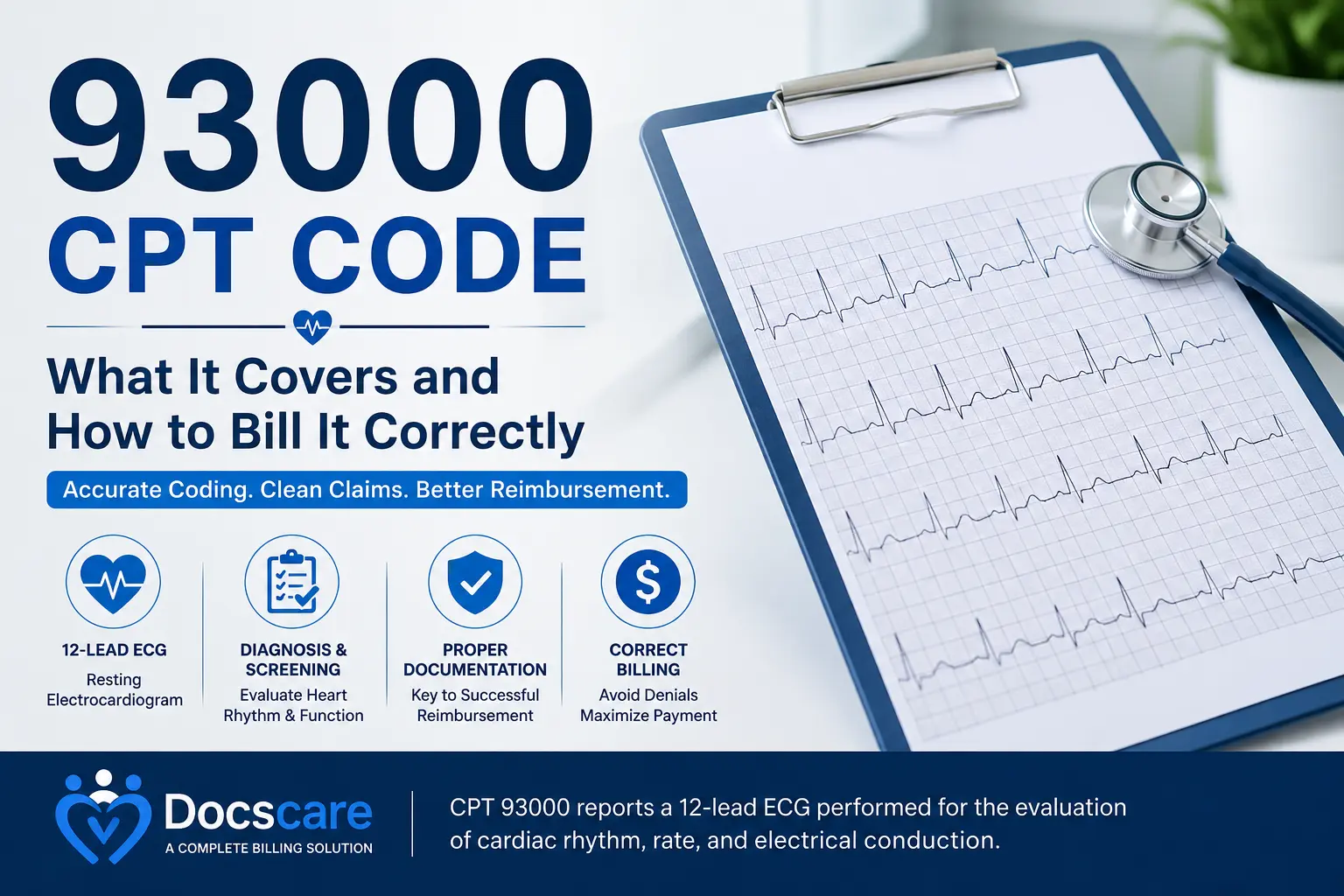 CPT Code 93000: 12-Lead ECG Billing Guide