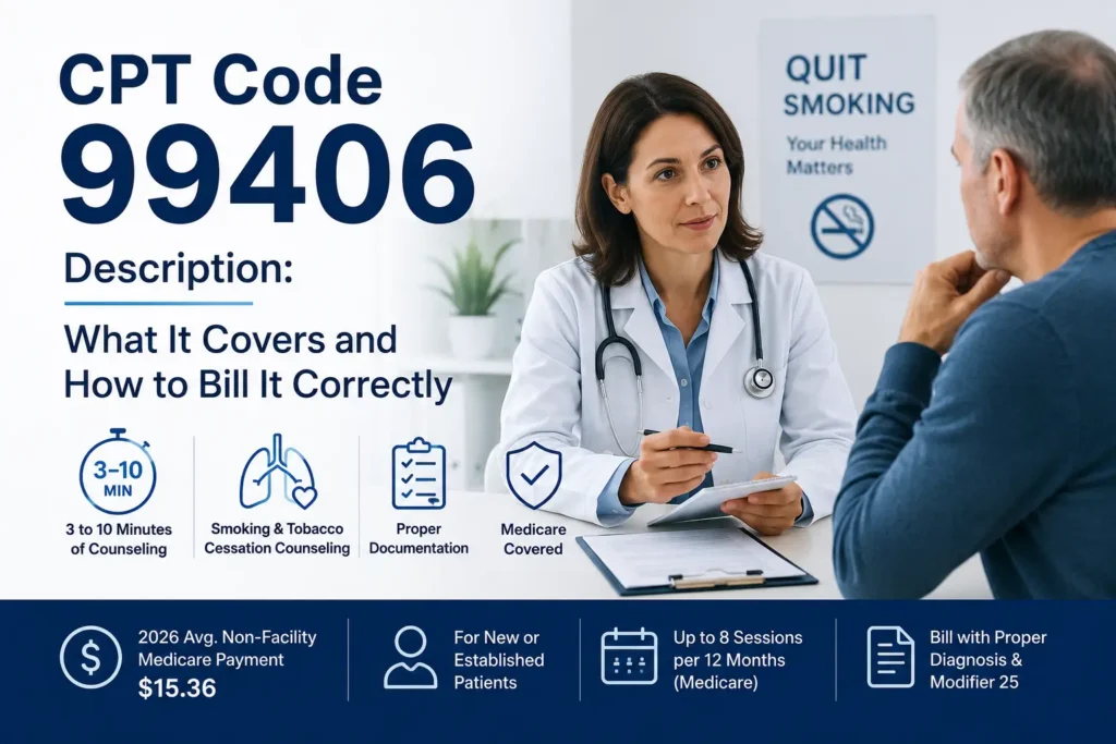 CPT Code 99406 Billing Guide