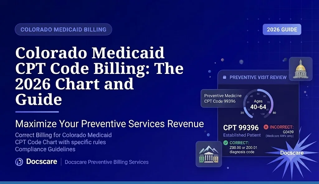 Colorado Medicaid CPT Code Billing