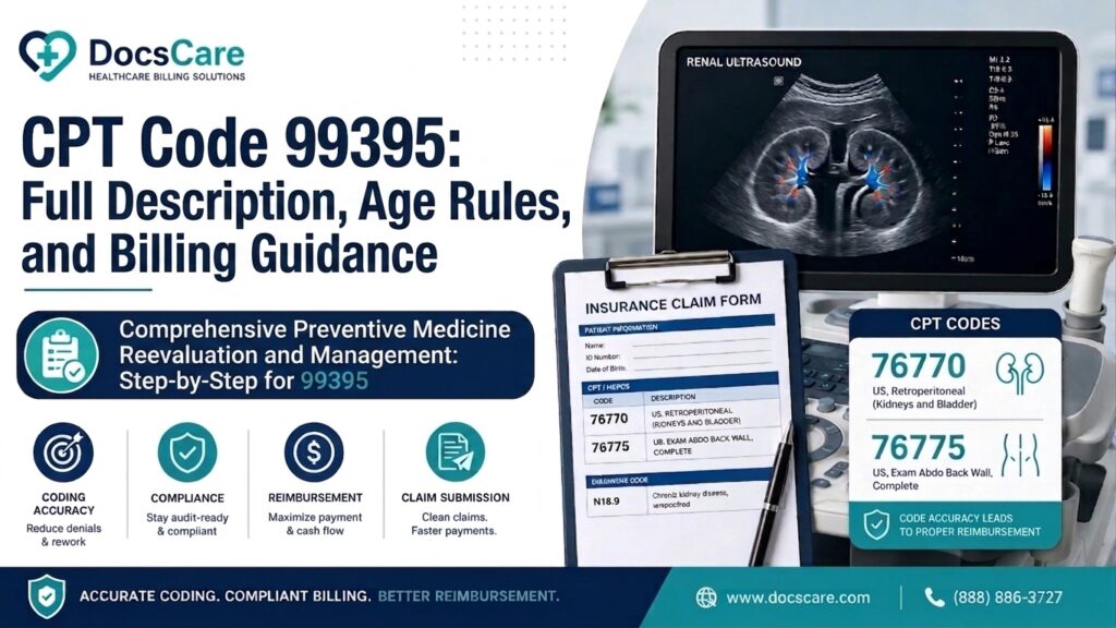 CPT Code 99395: Full Description, Age Rules, and Billing Guidance