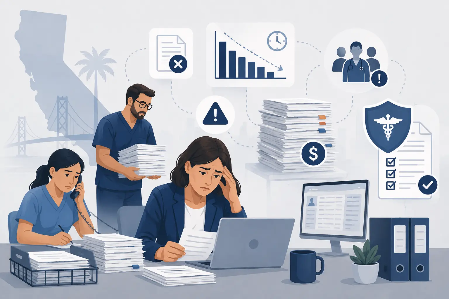 The Pain Points California Practices Actually Deal With