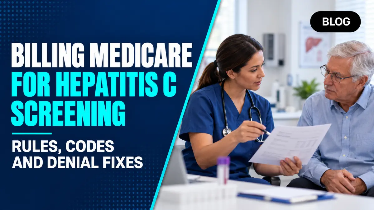 billing medicare for hepatitis c screening